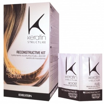 3 Pieces Reconstructive Botox 12ml+12ml - Keratin Deep Reconstructor Treatment