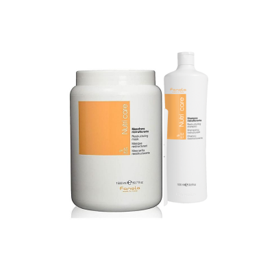 GRANDE Renovierungs-Kit Shampoo + Maske - Fanola Nutri Care