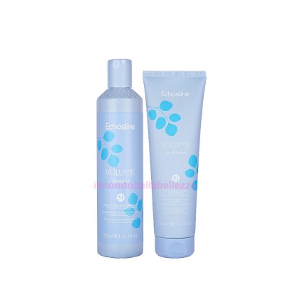 Shampoo Kit 300ml + Volume Conditioner for Thin Hair - Volume - ECHOSLINE