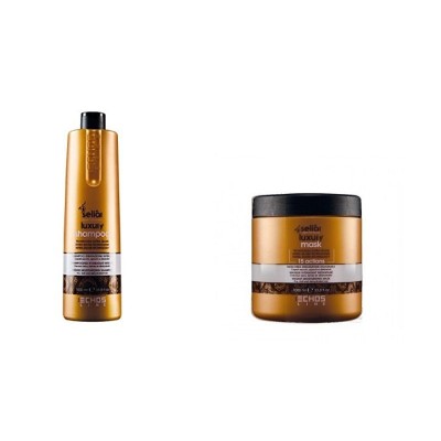 Grand Shampooing Kit + Masque Cheveux Secs, Éteints, Déshydratés - Seliar Luxury