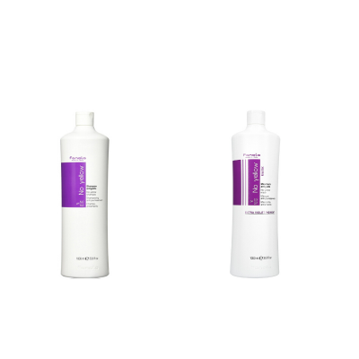 Kit Shampoo + Antigelbe Maske - Fanola No Yellow