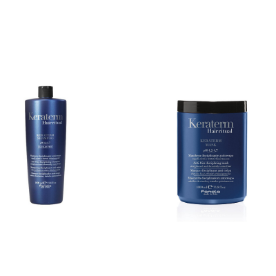 Grande Shampoo + Maske Kit - Keraterm Fanola